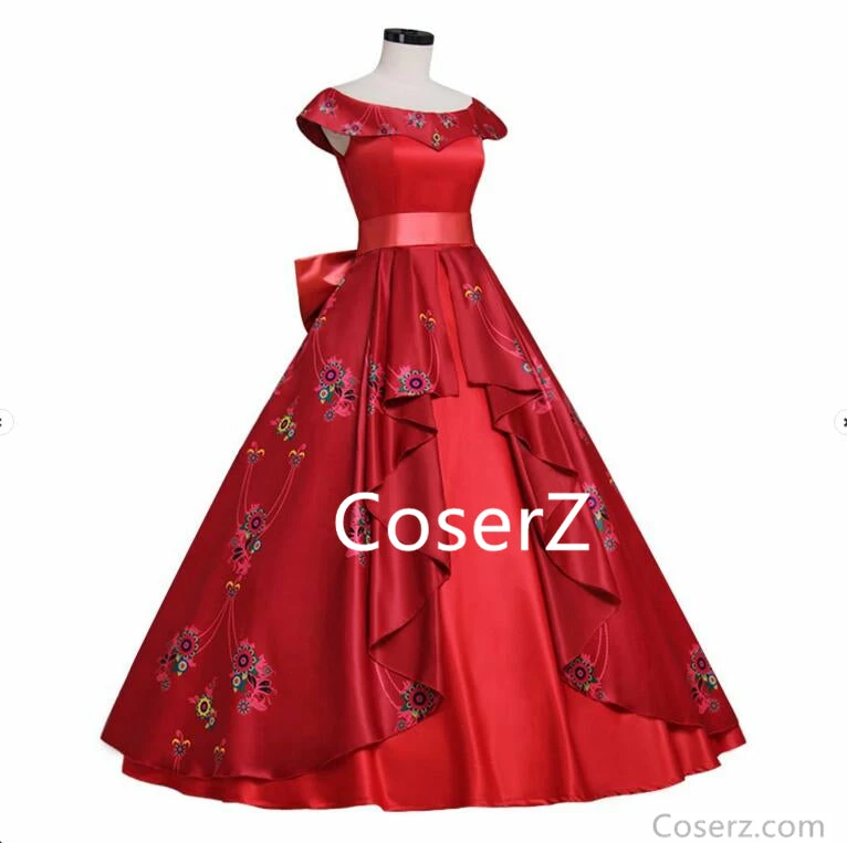 Princess Elena Of Avalor Elena Dress, Elena Costume, Elena Cosplay Costume 6 Princess Elena Of Avalor Elena Dress, Elena Costume, Elena Cosplay Costume