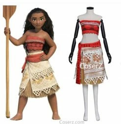 Princess Moana Costume, Moana Cosplay Costume, Moana Dress Costume