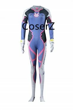 Coserz Rabbit Bodysuit Blue Cosplay Costume With Gloves