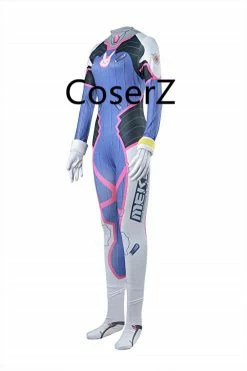 Coserz Rabbit Bodysuit Blue Cosplay Costume With Gloves