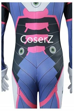 Coserz Rabbit Bodysuit Blue Cosplay Costume With Gloves