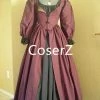 Coserz Renaissance Pirate Elizabeth Swann Dress Ball Gown Cosplay Costume Promotion
