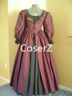 Coserz Renaissance Pirate Elizabeth Swann Dress Ball Gown Cosplay Costume Promotion