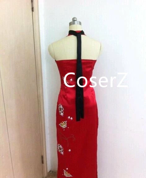 Coserz Custom Resident Evil 5 Ada Wong Cheongsam Cosplay Costume 5 Coserz Custom Resident Evil 5 Ada Wong Cheongsam Cosplay Costume