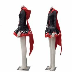 Coserz RWBY Red Trailer Ruby Rose Cosplay Costume Ruby Costume For Halloween 14 Coserz RWBY Red Trailer Ruby Rose Cosplay Costume Ruby Costume For Halloween