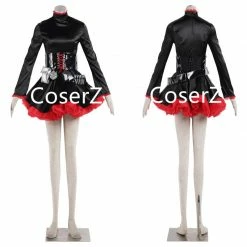 Coserz RWBY Red Trailer Ruby Rose Cosplay Costume Ruby Costume For Halloween 15 Coserz RWBY Red Trailer Ruby Rose Cosplay Costume Ruby Costume For Halloween