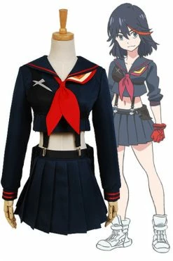 Anime KILL LA KILL Ryuuko Matoi Cosplay Costume
