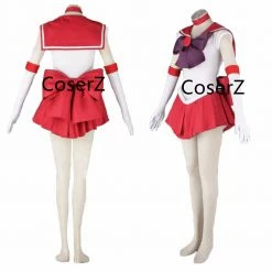 Coserz Anime Sailor Moon Rei Hino Sailor Mars Cosplay Costume Promotion