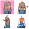 Coserz Sayori Yuri Natsuki Monika Cosplay Costume With Vest Promotion