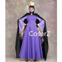 Coserz Custom Snow White Evil Queen Costume, Evil Queen Dress Cosplay Costume Promotion