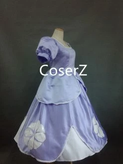 Coserz Princess Sofia Dress Sofia Cosplay Costume Adult Girls Promotion