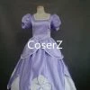 Coserz Princess Sofia Dress Sofia Cosplay Costume Adult Girls Promotion