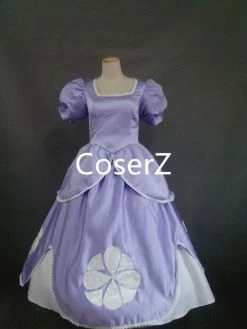 Coserz Princess Sofia Dress Sofia Cosplay Costume Adult Girls Promotion