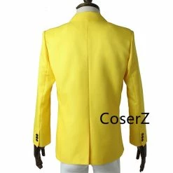 Coserz Custom Spider-Man Homecoming Peter Parker Yellow Jacket Cosplay Costume