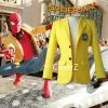Coserz Custom Spider-Man Homecoming Peter Parker Yellow Jacket Cosplay Costume 2 Coserz Custom Spider-Man Homecoming Peter Parker Yellow Jacket Cosplay Costume