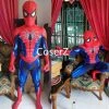 Coserz Promotion Spiderman Cosplay Costume Zentai Spider Man Bodysuit Jumpsuits