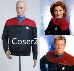 Coserz Star Trek Captain Voyager Command Cosplay Costume Promotion