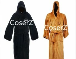 Coserz Promotion Star Wars Darth Vader Flannel Terry Jedi Bathrobe Robes Cosplay Costume