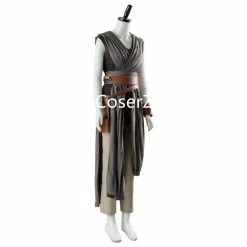 Coserz Star Wars 8 The Last Jedi Rey Costume For Adult Rey Cosplay Costume Promotion