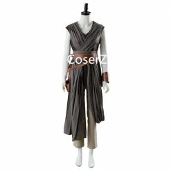 Coserz Star Wars 8 The Last Jedi Rey Costume For Adult Rey Cosplay Costume Promotion