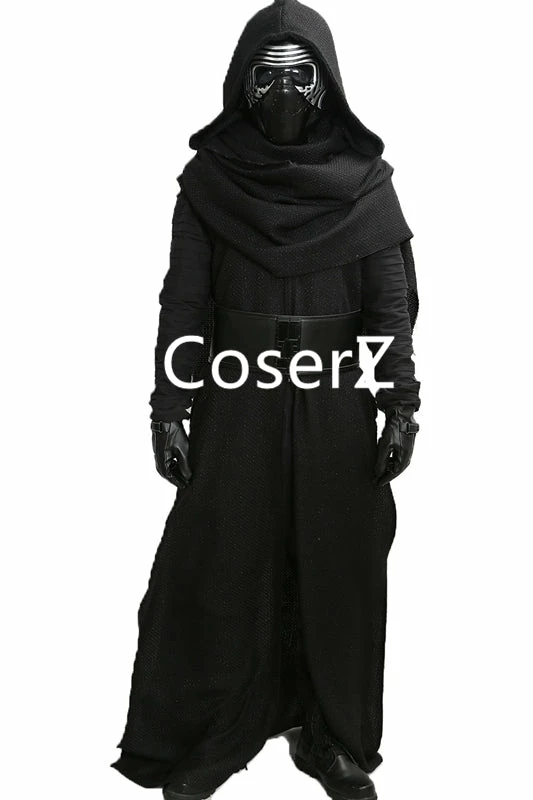 Coserz Star Wars Deluxe Kylo Ren Costume, The Force Awakens Cosplay Villain Kylo Ren Cosplay Costume Promotion 3 Coserz Star Wars Deluxe Kylo Ren Costume, The Force Awakens Cosplay Villain Kylo Ren Cosplay Costume Promotion