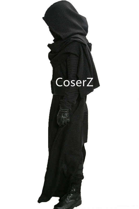 Coserz Star Wars Deluxe Kylo Ren Costume, The Force Awakens Cosplay Villain Kylo Ren Cosplay Costume Promotion 6 Coserz Star Wars Deluxe Kylo Ren Costume, The Force Awakens Cosplay Villain Kylo Ren Cosplay Costume Promotion