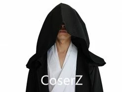 Coserz Star Wars Men Tunic Hooded Robe Cloak Cosplay Costume Promotion 8 Coserz Star Wars Men Tunic Hooded Robe Cloak Cosplay Costume Promotion