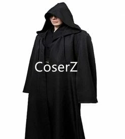 Coserz Star Wars Men Tunic Hooded Robe Cloak Cosplay Costume Promotion