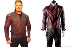 Movie/TV Guardians Of The Galaxy 2 Cosplay Peter Jason Quill Jacket Star Lord Jacket