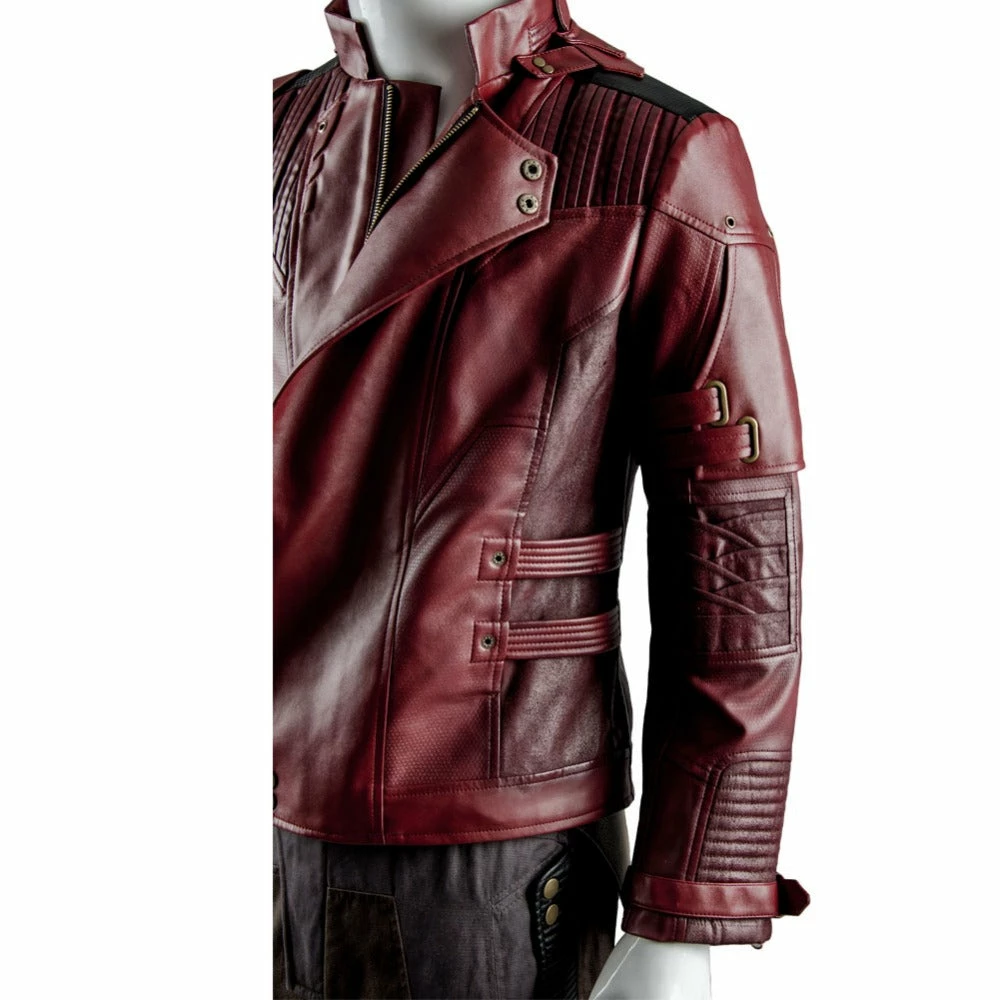 Movie/TV Guardians Of The Galaxy 2 Cosplay Peter Jason Quill Jacket Star Lord Jacket 7 Movie/TV Guardians Of The Galaxy 2 Cosplay Peter Jason Quill Jacket Star Lord Jacket