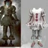 Coserz Promotion Halloween Stephen King's It Pennywise Cosplay Costume Clown Full Set