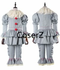 Coserz Promotion Custom Stephen King's It Pennywise Cosplay Costume Clown Halloween Christmas