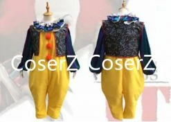 Coserz Stephen King's It Pennywise Fancy Suit Pennywise Cosplay Costume Halloween Promotion