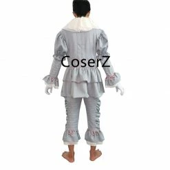 Coserz Promotion Custom Stephen King's It Pennywise Cosplay Costume Clown Halloween Christmas