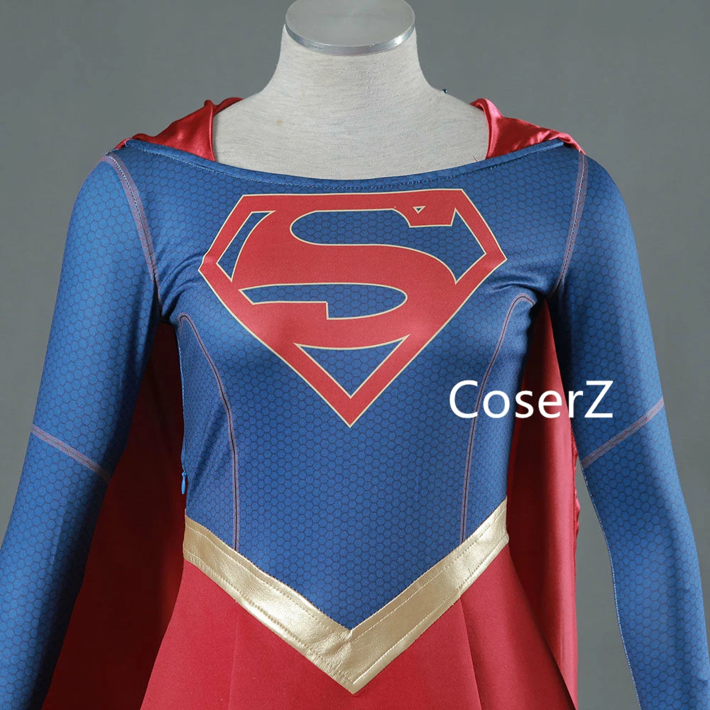Coserz Supergirl Costume Superwoman Cosplay Dress Halloween Costume For Adult Plus Size Promotion 6 Coserz Supergirl Costume Superwoman Cosplay Dress Halloween Costume For Adult Plus Size Promotion