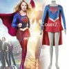 Coserz Supergirl Costume Superwoman Cosplay Dress Halloween Costume For Adult Plus Size Promotion