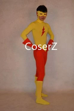 Coserz Promotion Superhero Flash Costume Spandex Party Cosplay Zentai Suit
