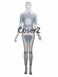 Coserz Superhero Tron Siren Costume Halloween Cosplay Party Zentai Suit
