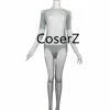 Coserz Superhero Tron Siren Costume Halloween Cosplay Party Zentai Suit