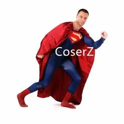 Coserz Superman Costume Adult Spandex Cosplay Superhero Movie Costumes Promotion