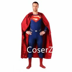 Coserz Superman Costume Adult Spandex Cosplay Superhero Movie Costumes Promotion