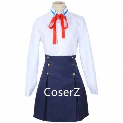 Coserz Promotion Sword Art Online SAO Yuuki Asuna Cosplay Costume School Uniform Coat Shirt Skirt 12 Coserz Promotion Sword Art Online SAO Yuuki Asuna Cosplay Costume School Uniform Coat Shirt Skirt