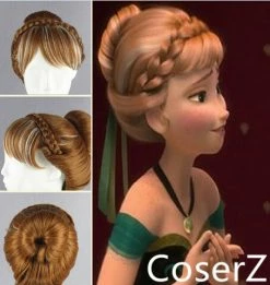 Princess Anna Cosplay Wig