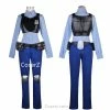 Princess Zootopia Judy Hopps Costume Uniform Outfit