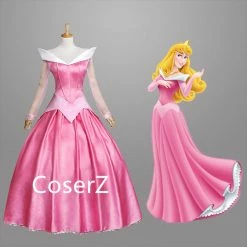 Movie Sleeping Beauty Princess Aurora Dress Cosplay Costume