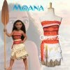 Princess Kids Moana Dress, Moana Costume, Moana Cosplay Halloween Costume For Girls