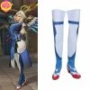 Game OW Mercy Angela Ziegler Cosplay Shoes