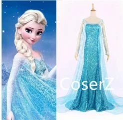 Princess Custom-made Elsa Dress Cosplay Costume