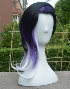 Game Sombra Wig, Sombra Cosplay Wig Ombre Cosplay Wig