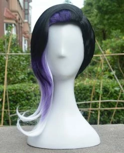 Game Sombra Wig, Sombra Cosplay Wig Ombre Cosplay Wig